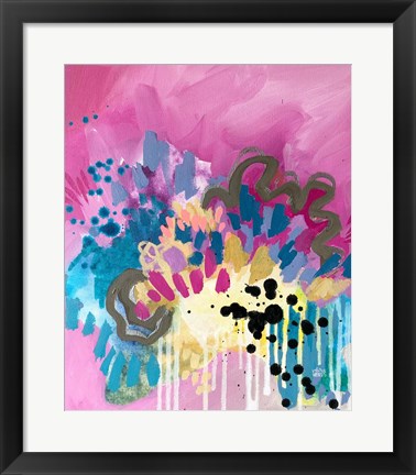 Framed Abstract III Print