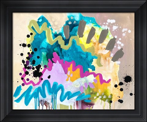 Framed Abstract V Print