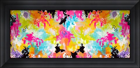 Framed Abstract Repeat Print