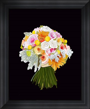 Framed Bouquet Print