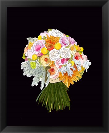 Framed Bouquet Print
