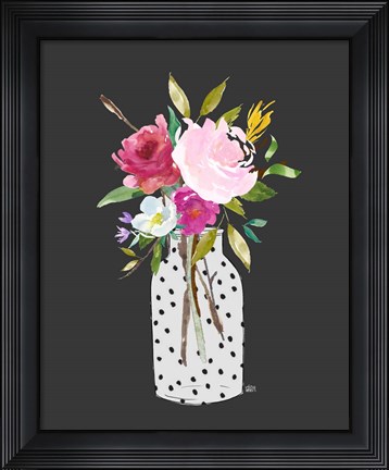 Framed Pink Still Life Print