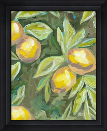 Framed Lemon Tree Print
