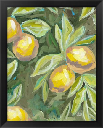 Framed Lemon Tree Print