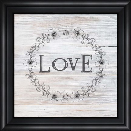 Framed Love Print