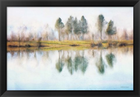 Framed Lake Reflections Print