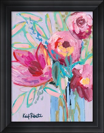 Framed Summer Blooms Print