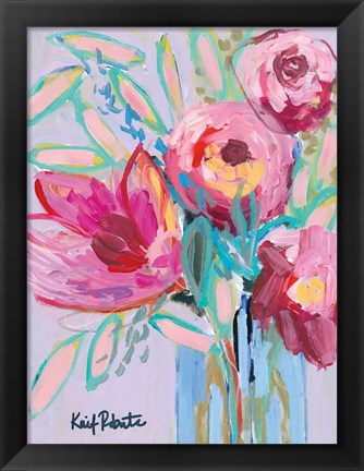 Framed Summer Blooms Print