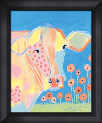 Framed Kirby in the Field Print