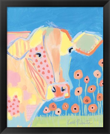 Framed Kirby in the Field Print