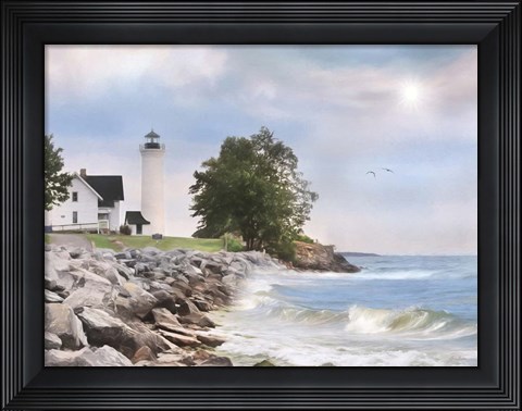 Framed Afternoon at Tibbetts Point Print
