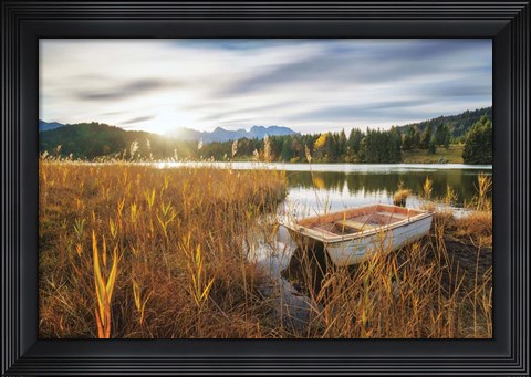 Framed At the Lake Print