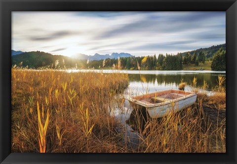 Framed At the Lake Print