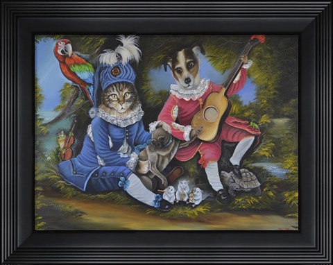 Framed Serenade Print