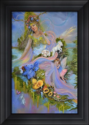 Framed Spring Goddess Print