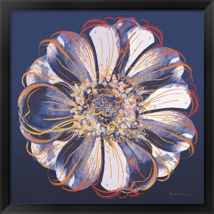 Framed Flower Pop Pastel I Print