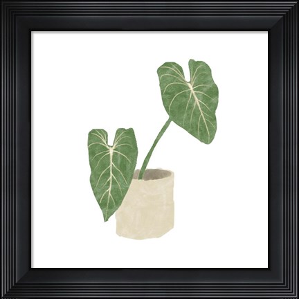 Framed Philodendron Gloriosum I Print