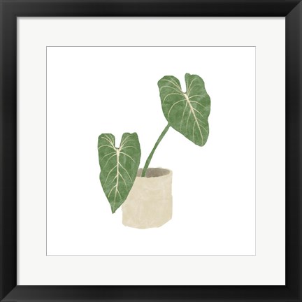 Framed Philodendron Gloriosum I Print