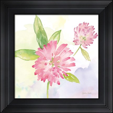 Framed Wildflower Single I Print