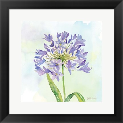 Framed Wildflower Single II Print