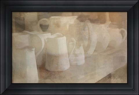 Framed Neutral Vessels Print