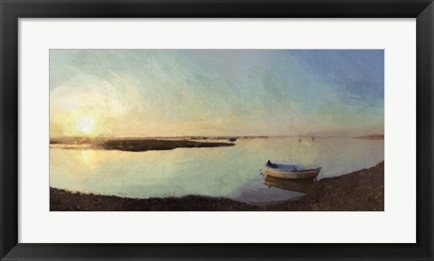 Framed Shingle Beach Print