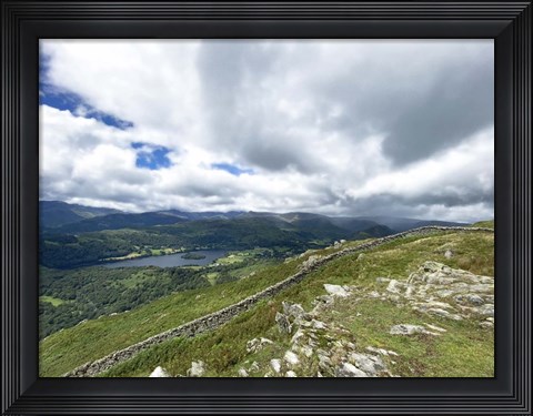 Framed Mountain View Print