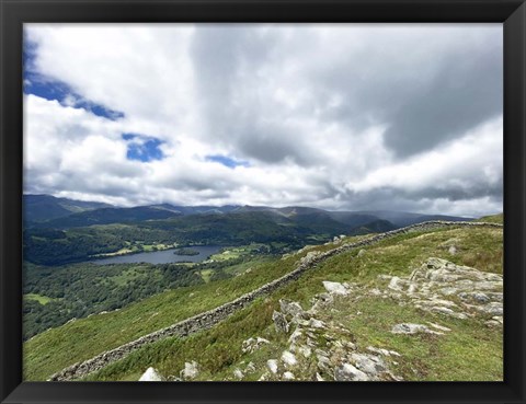 Framed Mountain View Print