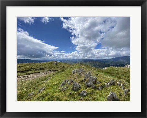 Framed Highland Path Landscape Print