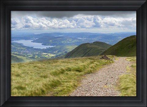 Framed Green Overlook Print