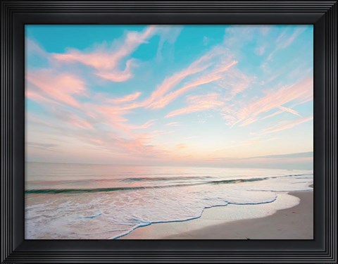 Framed Cotton Candy Sky Print