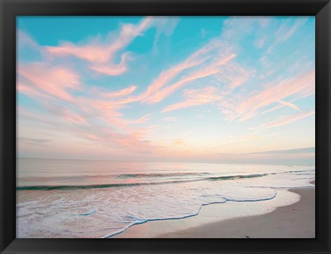 Framed Cotton Candy Sky Print