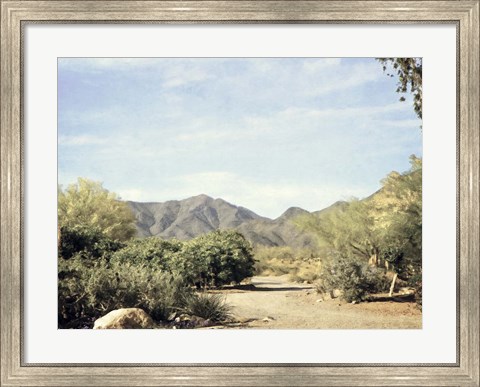 Framed Desert Path Print
