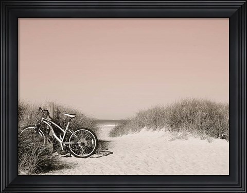 Framed Ride Paused Print