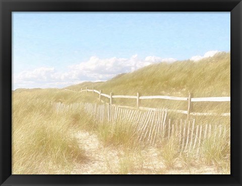 Framed Seagrass Dunes Print