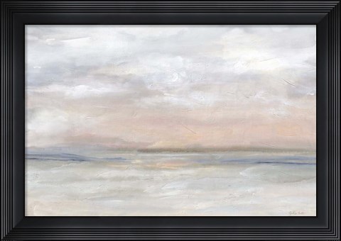 Framed Serene Scene Landscape Print