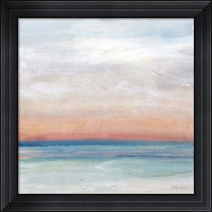 Framed Serene Scene Bright II Print