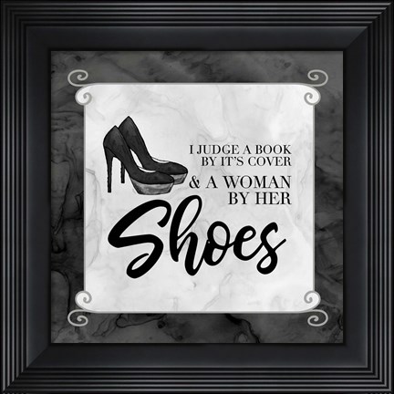 Framed Fashion Humor II-Judge Print