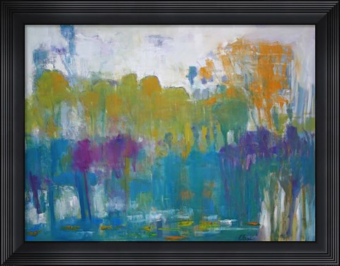 Framed Forest Frost Print