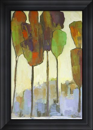 Framed African Forest Print