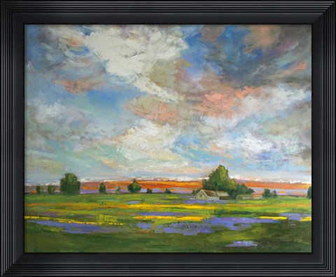 Framed Spring View Print
