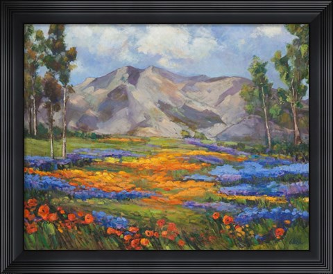 Framed Carmel Spring Print