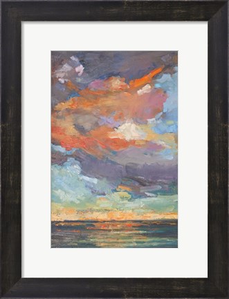 Framed Coastal Reflection Print