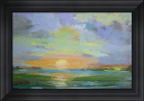 Framed Sherbert Sunset Print
