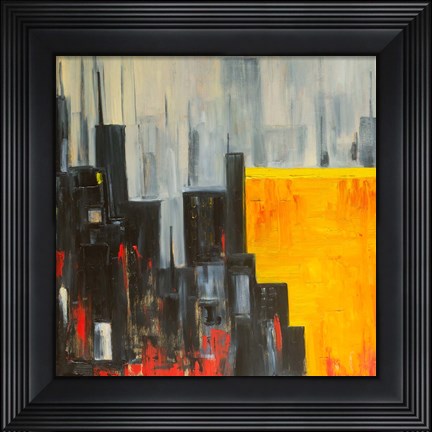 Framed City that Never Sleeps II Print
