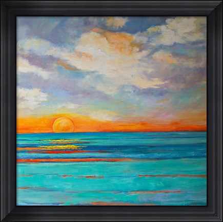 Framed Zuma Beach Dream Print