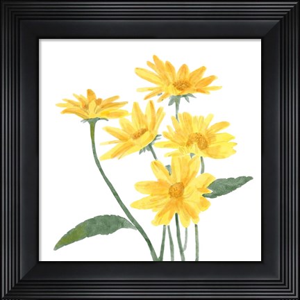 Framed Wildflower Group I Print