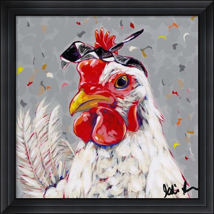 Framed Farm Pop-Rosie Print