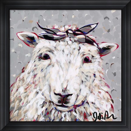 Framed Farm Pop-Shelly Print