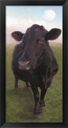 Framed Funky Cow II Print